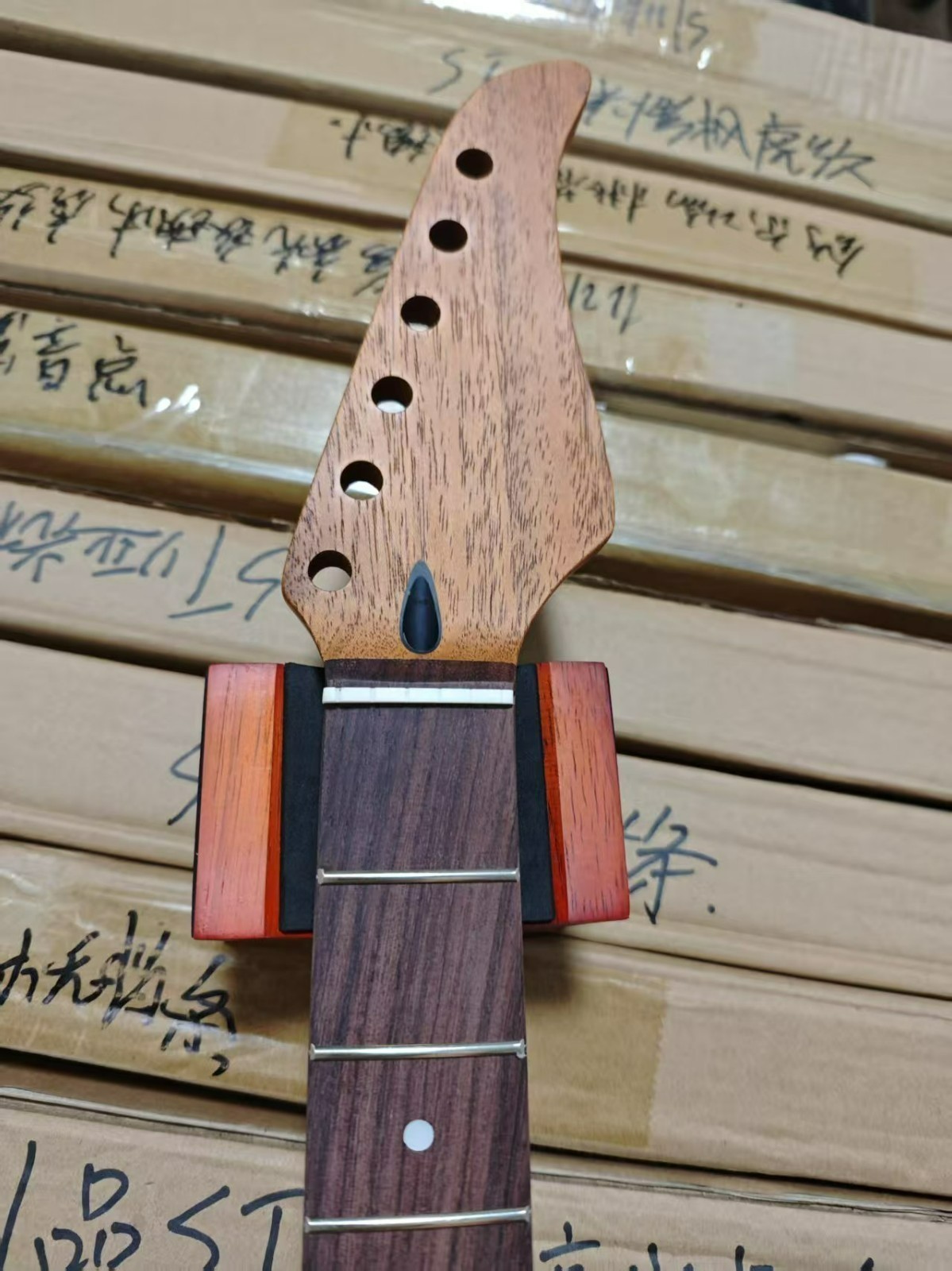 Mahogany Suhr Style Guitar Neck Stainless 22 Fret Handmand Rosewood Fretboard