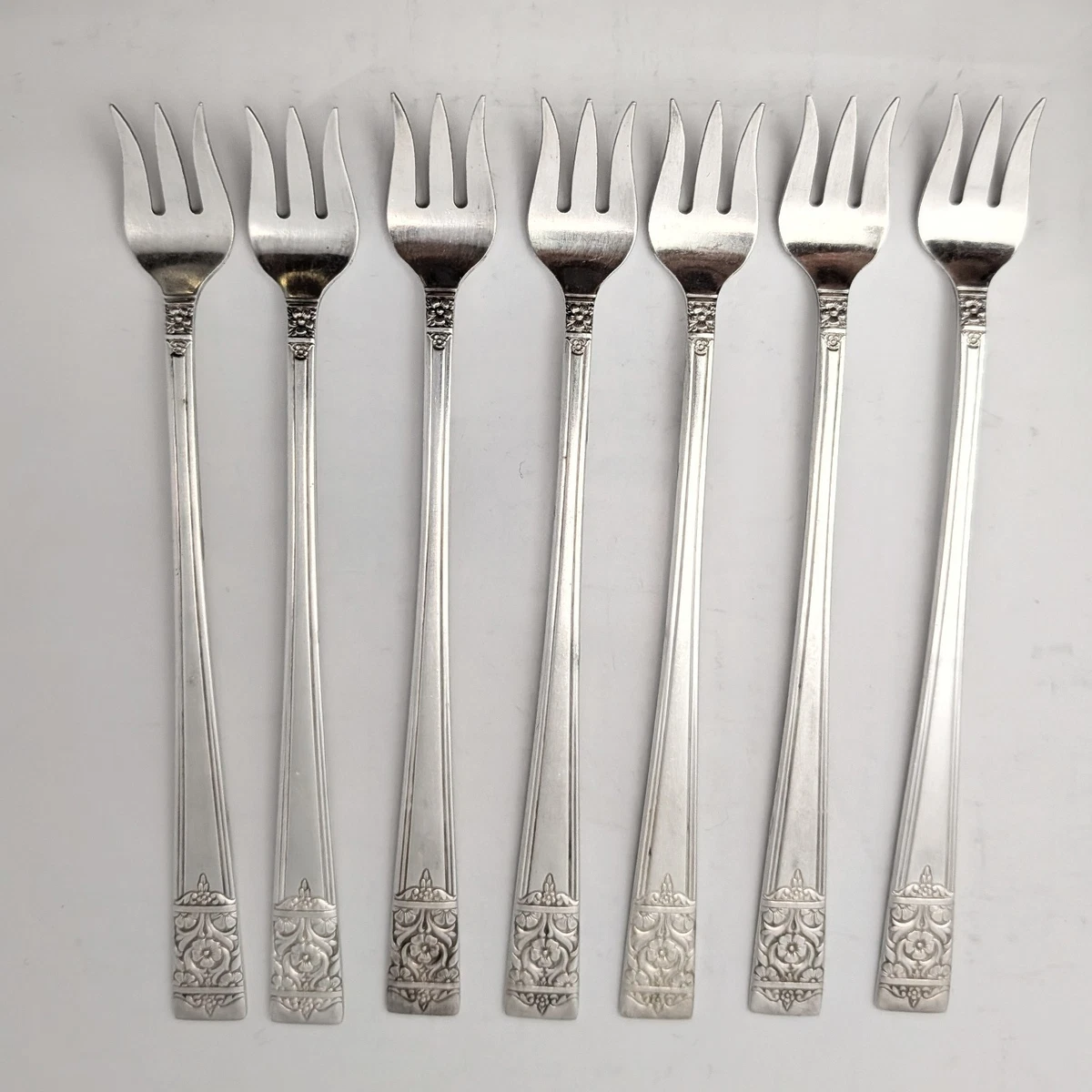 National Silver Co. Antique US Silver-Plated Flatware Inaugural