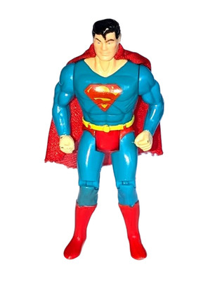 DC Super Powers SUPERMAN Action Figur Vintage 1989 Toybiz / Kenner Toys