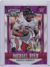 2015 Michael Dyer Prizm Draft Purple Scope Prizm    RC 86/99    #225 (A4903)