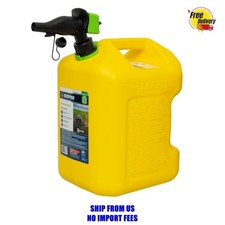 Scepter 5 Gallon SmartControl Dual Handle Diesel Fuel Container, FSCD571, Yellow