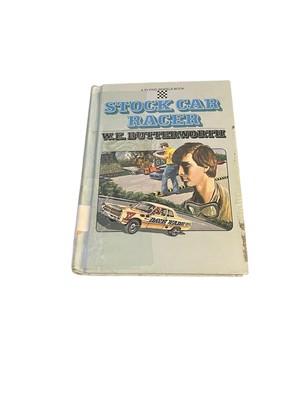 Stock Car Racer Novel W E Butterworth 1966 Previous Library Copy