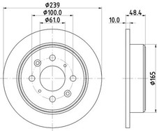 Disque de frein Rover 111