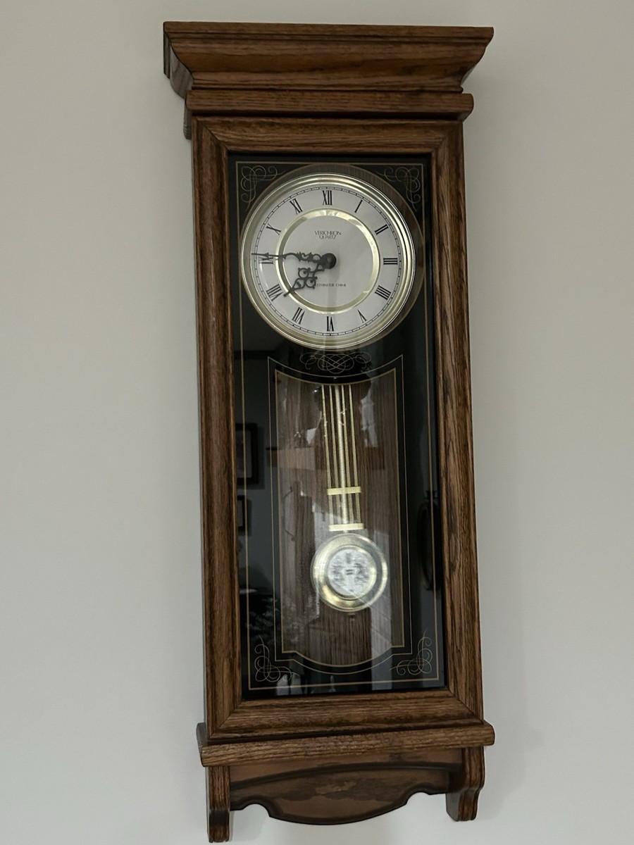 Verichron wall clock vintage with Westminster Chime