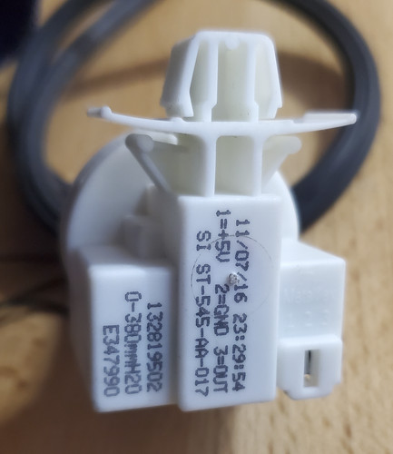 Waschmaschine Druckwächter Druckdose Drucksensor 132819502