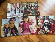 LOT x 5 American Girl Doll Catalogs 2002 - 2005 Fall Winter Holiday VTG 2