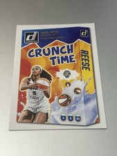 2025 Panini Donruss WNBA - Gold Foil Crunch Time Angel Reese #7 Chicago Sky