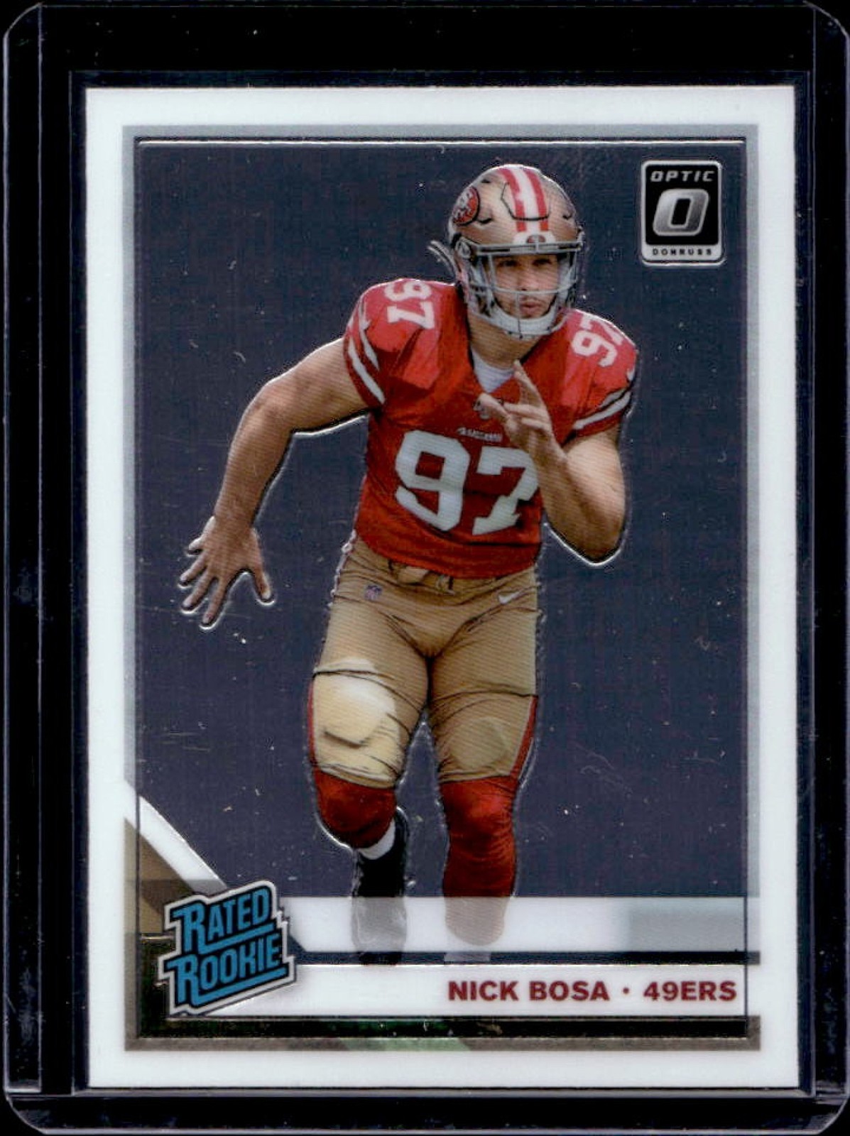 2019 Panini Donruss Optic Nick Bosa Rookie RC #168 49ers