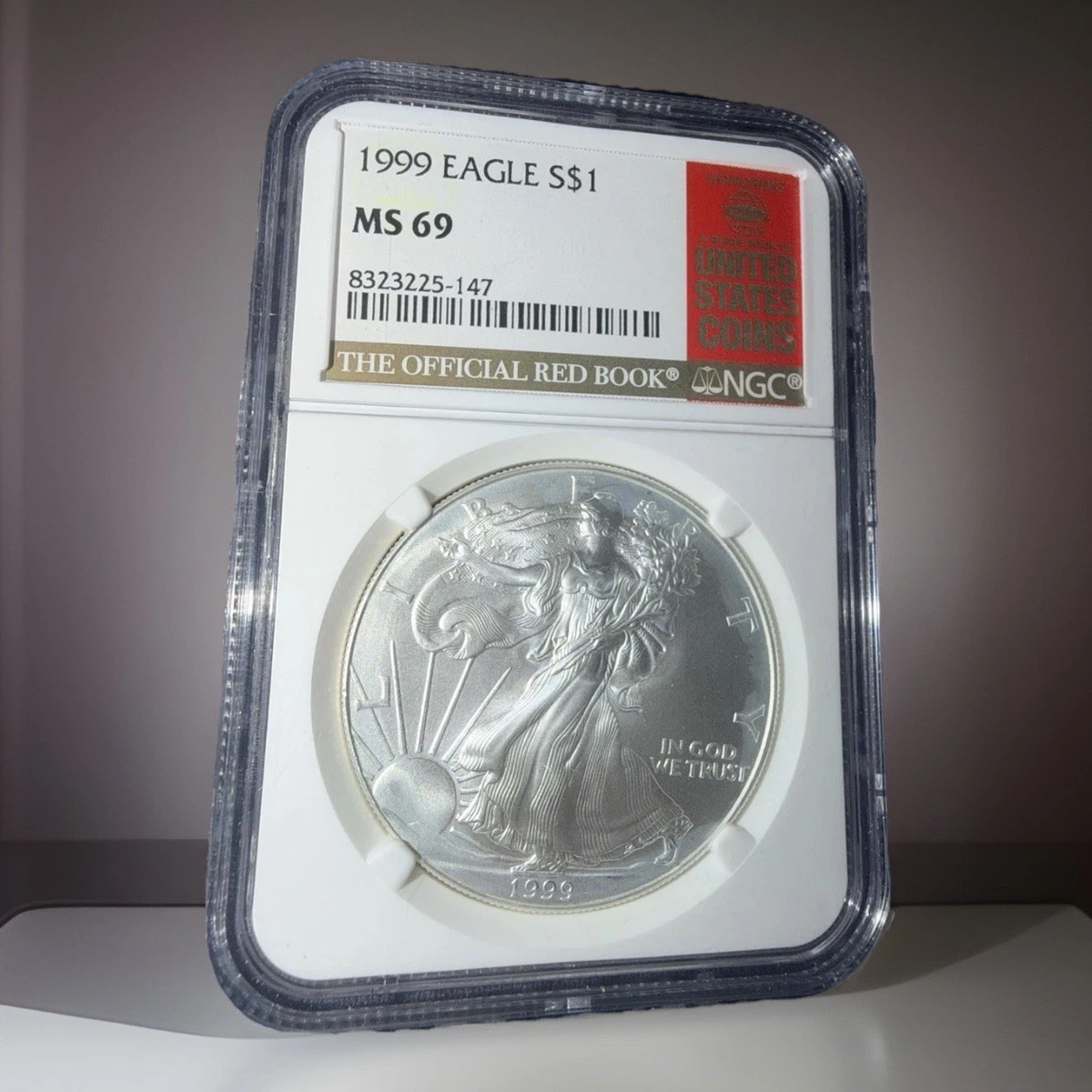 American Eagle MS 69 Graded 1999 Silver Bullion Coins for sale | eBay