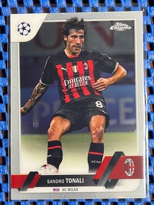Topps Chrome UCC 22/23 AC MILAN SANDRO TONALI #128