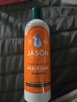 Jason Natural Products  Anti-Dandruff Scalp Care Shampoo  1 Each  12 Oz