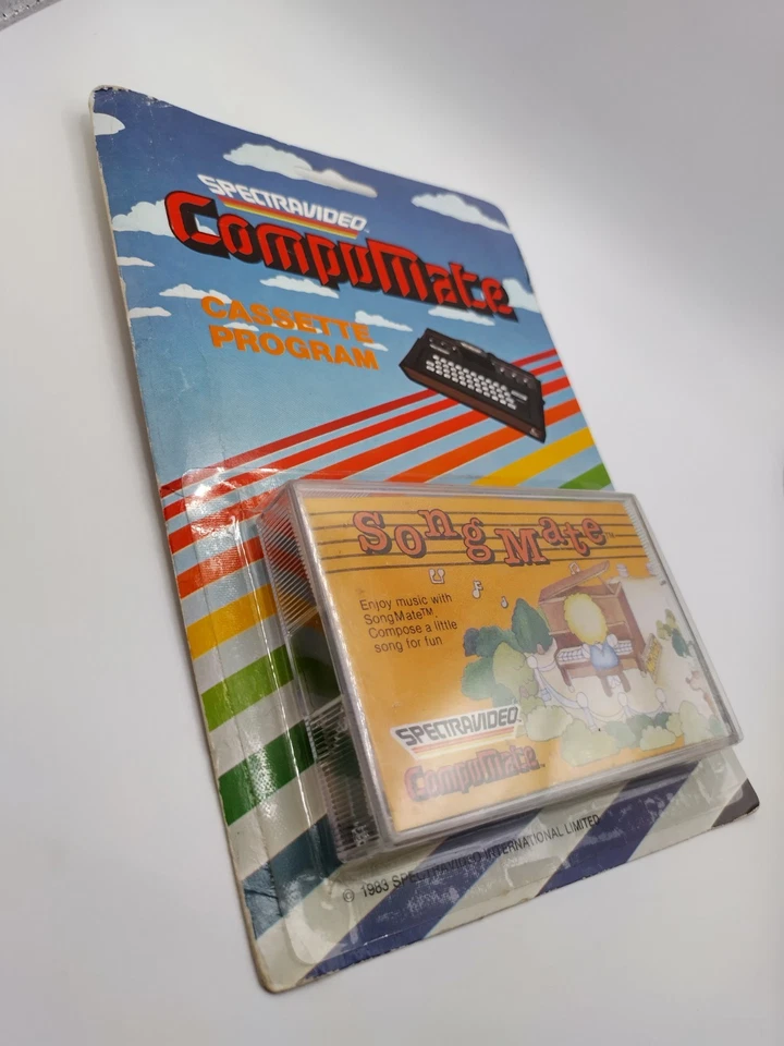 Atari 2600 VCS SongMate SPECTRAVISION COMPUMATE CASSETTE PROGRAM SEALED - Image 3 of 4
