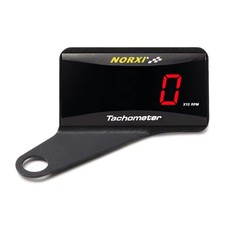 Universal Digital Tachometer Rpm Meter Motorcycle Car Gauge Waterproof Electr...