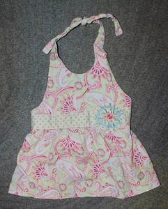 Matilda Jane ART FAIR VINTAGE Halter Top - Size 6 - EUC