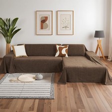 Sectional Couch Cover for Dogs, 2 Pieces Couch Covers for L Shape Sofa, Sofa ...