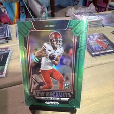 2025 Panini Prizm Draft Tetairoa McMillan #11 New Recruits Green Prizm Arizona