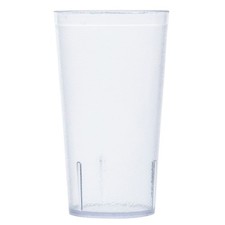 16 oz Clear Plastic Tumbler Set of 12