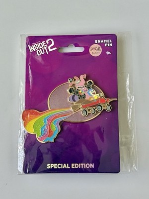 Inside Out 2 Joy And Bing Bong Disney Pin Pink A La Mode PALM LE 300