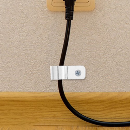 20 Pcs R-förmiger Drahtclip Kabelmontageklammern Drahthalter Für - 第 12/12 張圖片