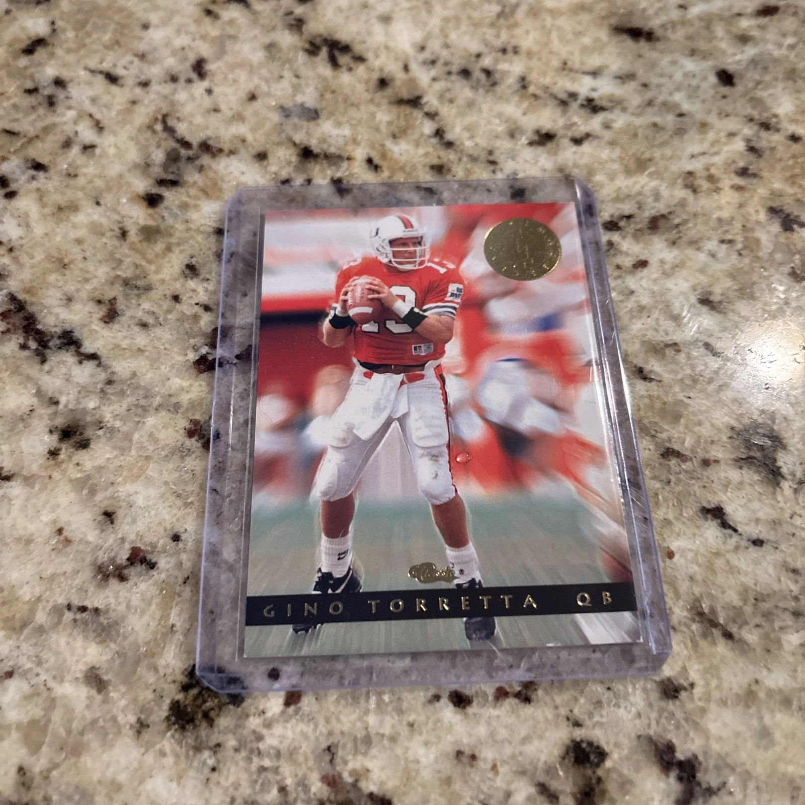 1993 Classic Images - Gino Torretta #44 (RC)