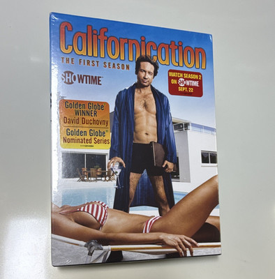 Californication Season 1 DVD Box Set (2007) David Duchovny NR Closed Caption