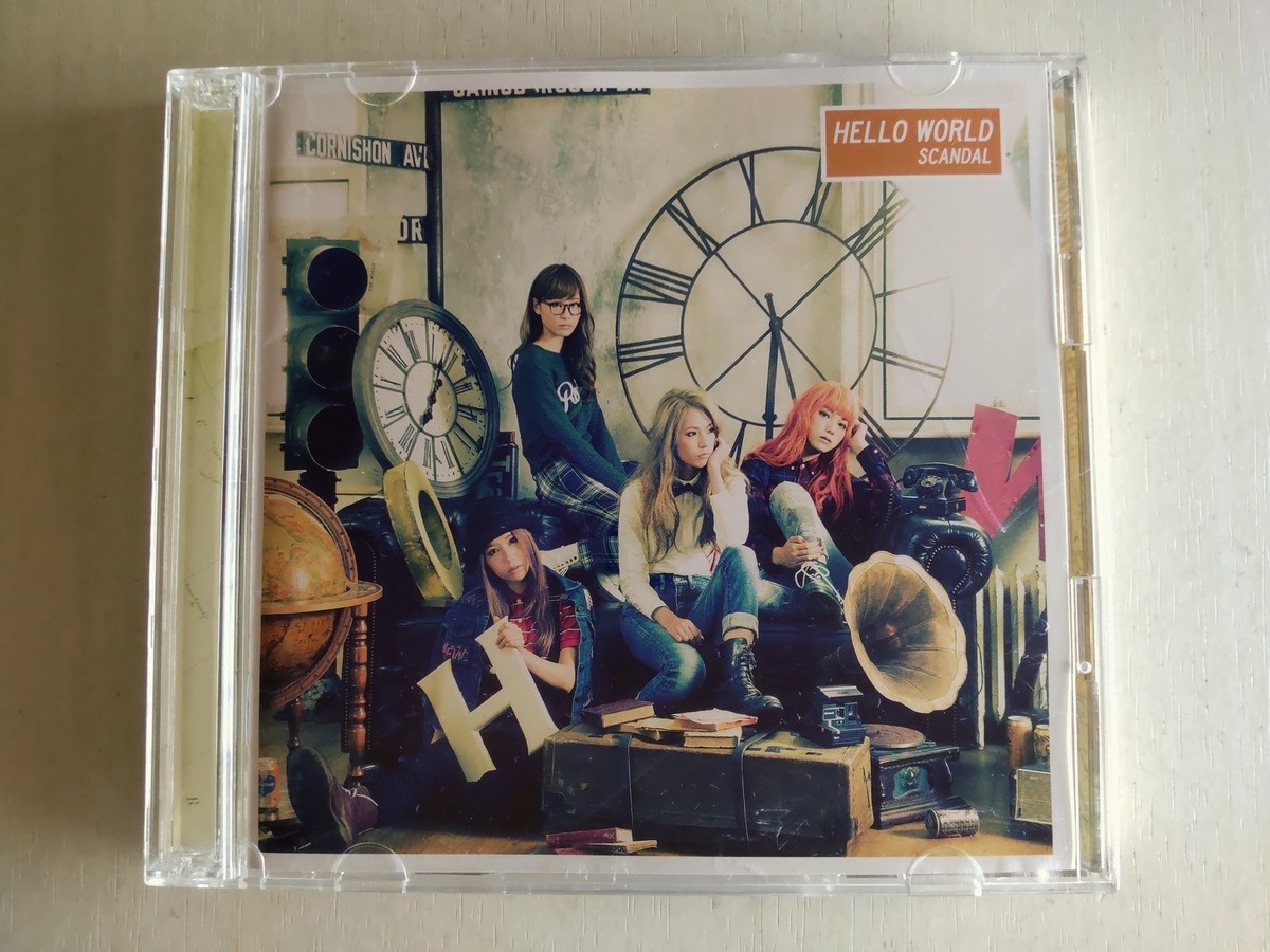 SCANDAL - HELLO WORLD (with DVD) -- please read full details | eBay