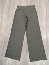 Lululemon Flared Wide Fit Bottoms Joggers Yoga Dance Pants Womens UK Size 8 VGC