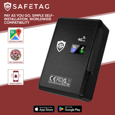 SafeTag Mag 4G GPS Tracker - Real Time Magnetic GPS Tracker for Car/Van ...
