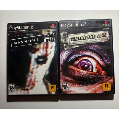 PlayStation 2 PS2 Manhunt bundle Video Game lot Works