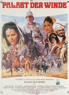 Kino-Plakat Palast der Winde/The Far Pavilions 1983 Christopher Lee, Amy Irving