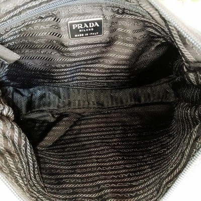 PRADA Archive Vintage Nylon Shoulder Bag Olive Green Unisex