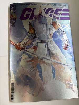 G.I.JOE #21 ITO 1:100 Variant (foil) Skybound/Image comics. Storm Shadow!