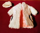 VINTAGE BARBIE LAMB / LEATHER PINK BLACK 6 PC SET