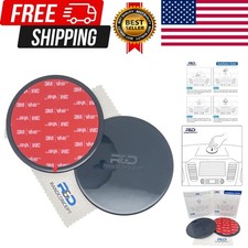 95mm Adhesive Dashboard Pad Mounting Disk with Adhesive for Suction Cup Phone...