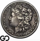 1879-CC Morgan Silver Dollar Coin *Tough Key Date* Highly Desirable, Choice XF