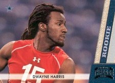 2011 Panini Threads #185 Dwayne Harris RC Rookie Card. rookie card picture
