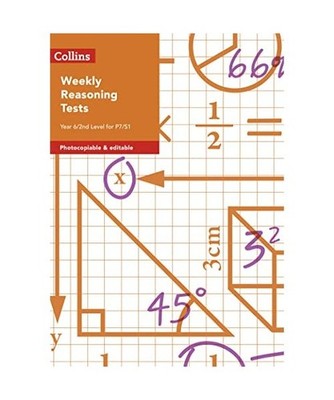 Collins Tests & Assessment - Weekly Reasoning Tests for Year 6 / 2nd Level for P