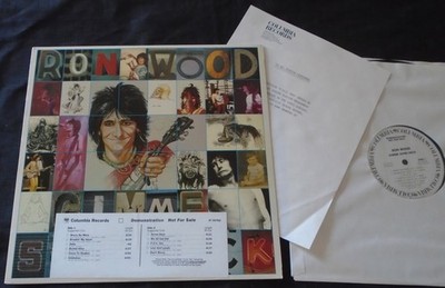 RON WOOD, Gimme Some Neck WHITE LABEL PROMO USA Excellent- LP FREE SHIPPING