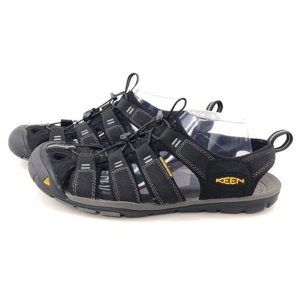Sandali sportivi Keen Clearwater CNX da uomo taglia 11 EUR 44 5 neri escursionismo outdoor