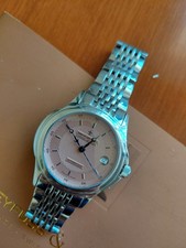 Gents Steel Dreyfuss & Co 1925 Series Swiss Handmade Automatic Watch in Box