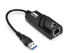 USB 3.0 Gigabit Ethernet LAN RJ45 1000Mbps Network Adapter For Windows PC MacUSB