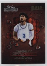 2021 Wild Card Alumination Gold Foil - Red Chase Holo-Lux 7/8 Johnny Juzang lz7