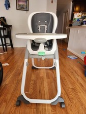 Ingenuity Baby High Chair 3-in-1 Convertible Adjustable Tray Height Clean
