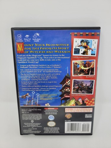 Harry Potter: Copa Mundial de Quidditch (GameCube, 2003) Completo Probado en Caja Envío Gratis - Imagen 3 de 6