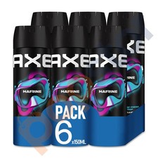 AXE Marine 48-Hour Fresh Deodorant Body Spray Fragrance for Men 150ml - 6 Pack