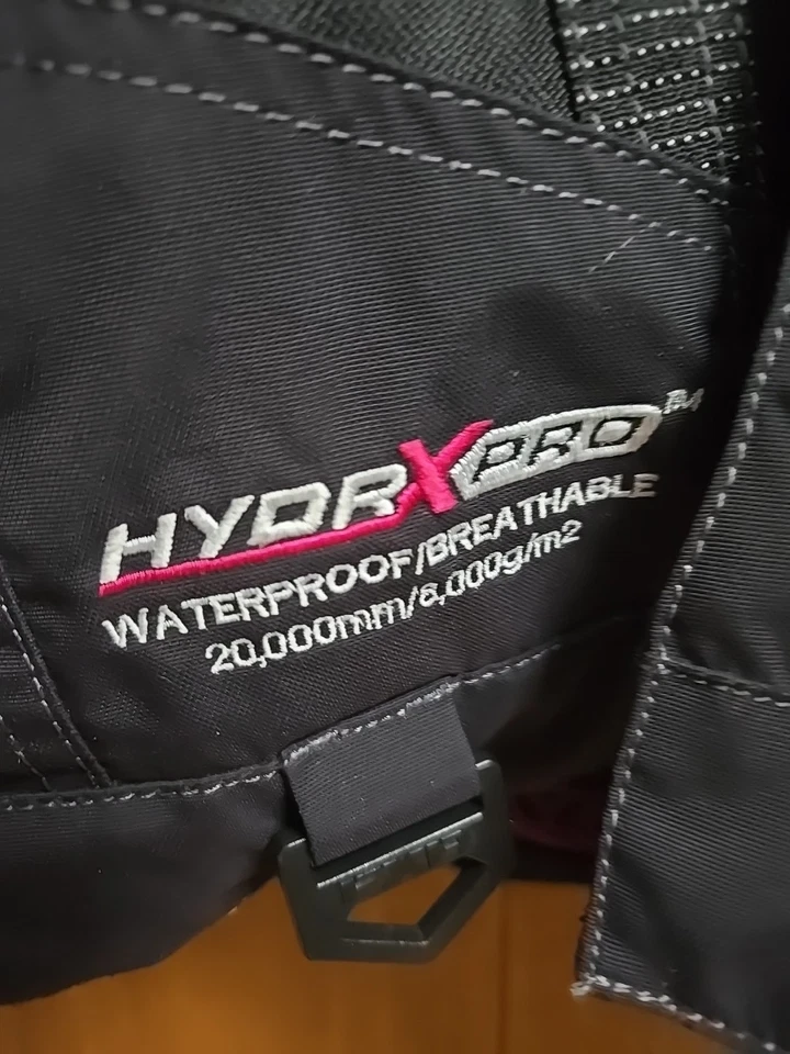 FXR Racing Womens Adrenaline  Insulated 3 In 1 Snowmobile Jacket-Black EUC Sz 12 - Image 3 of 4