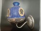 Vintage Pabst Blue Ribbon Beer Wall Sconce Globe Light Lamp Bar Man Cave
