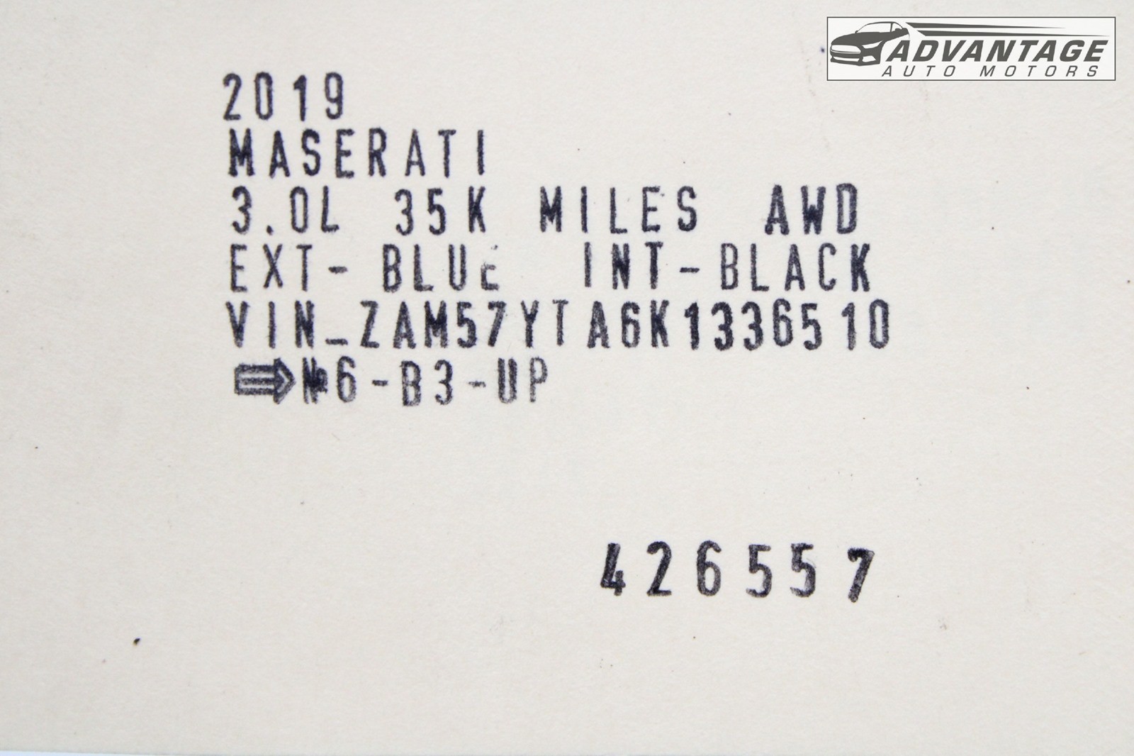 2014-2021 MASERATI GHIBLI M157 REAR TRUNK DECK LID COVER LINER PANEL CARPET OEM