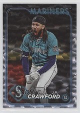 2024 Topps Series 1 Silver Crackle Foil JP Crawford #49 0u4