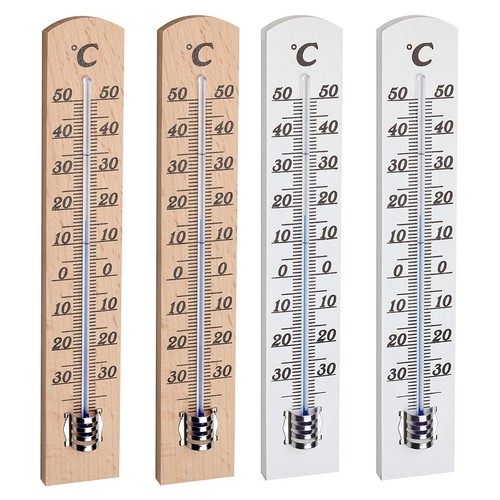 Set thermomètre en bois hêtre 95.1031 pour mesurer la température — free download
